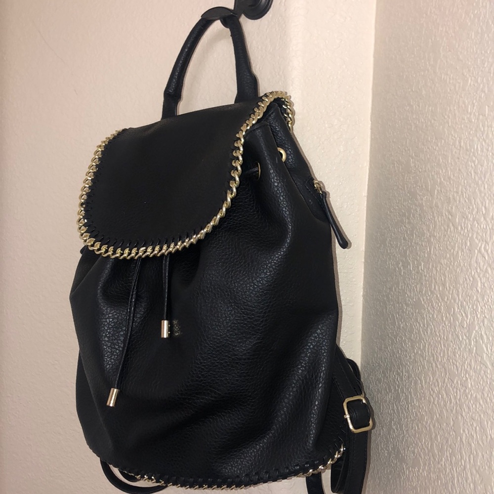 Expressions NYC leather backpack